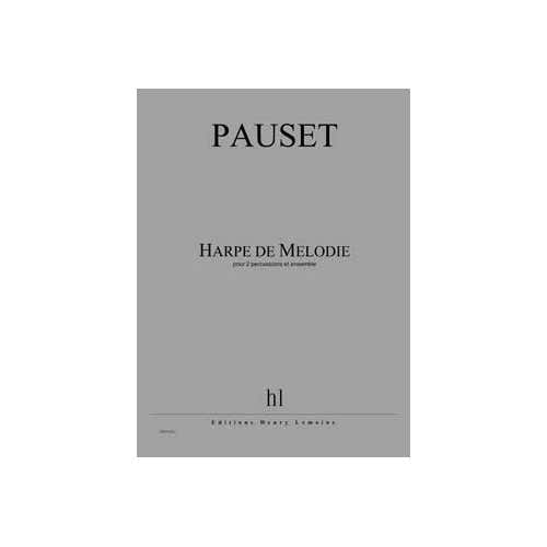 Pauset - Harpe De Mélodie - 2 Percussions und Ensemble
