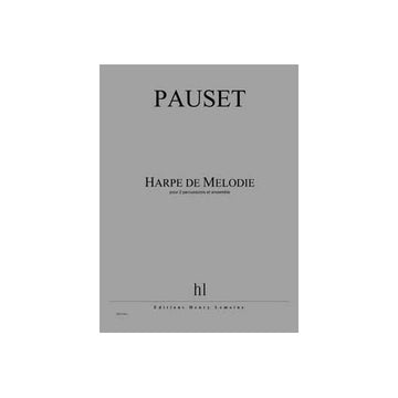 Pauset - Harpe De Mélodie - 2 Percussions et Ensemble