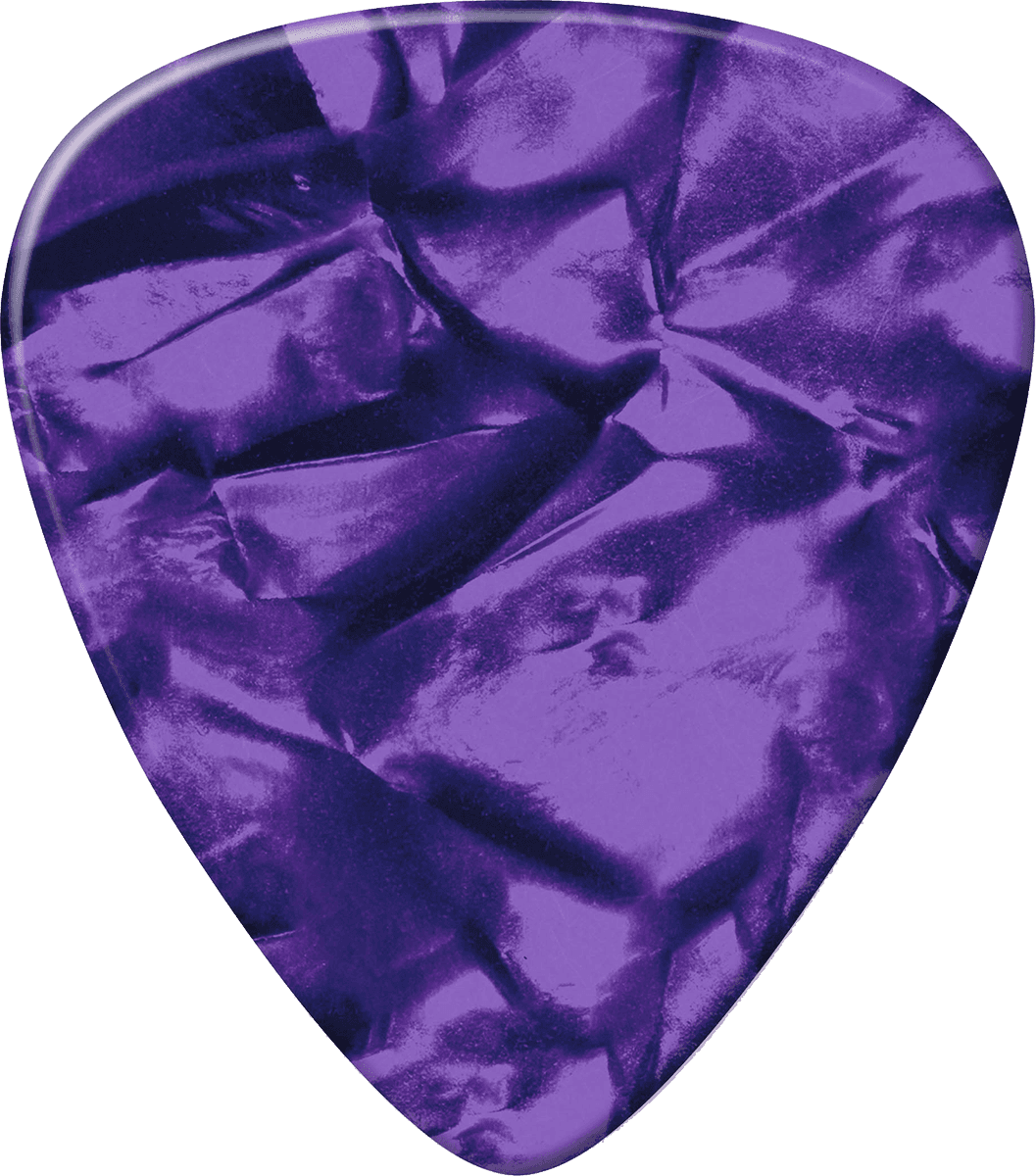 12 x Schweres Zelluloid Violett Perloid