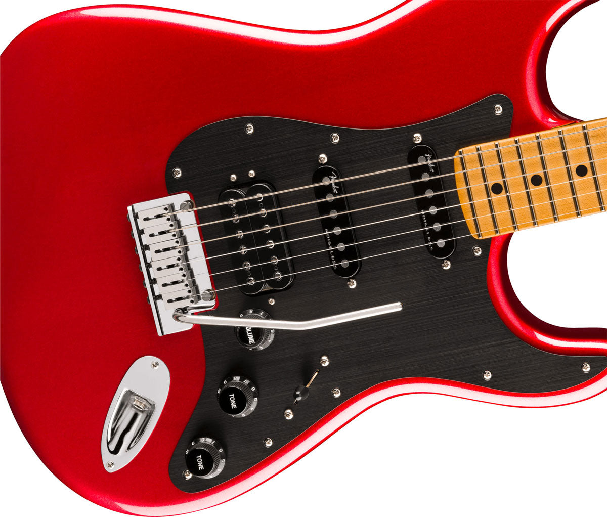 Stratocaster American Ultra II HSS MN Sinister Red
