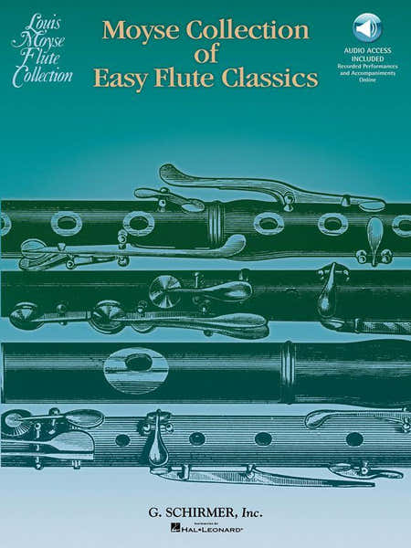Schirmer Schir Moyse L. - Moyse Collection Of Easy Flute Classics + Online Audio - Flute Piano