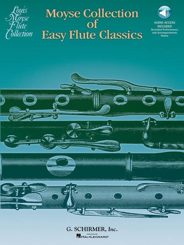 MOYSE L. - MOYSE COLLECTION OF EASY FLUTE CLASSICS + ONLINE AUDIO - FLUTE PIANO