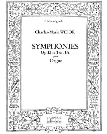 Symphonie N01 Op13