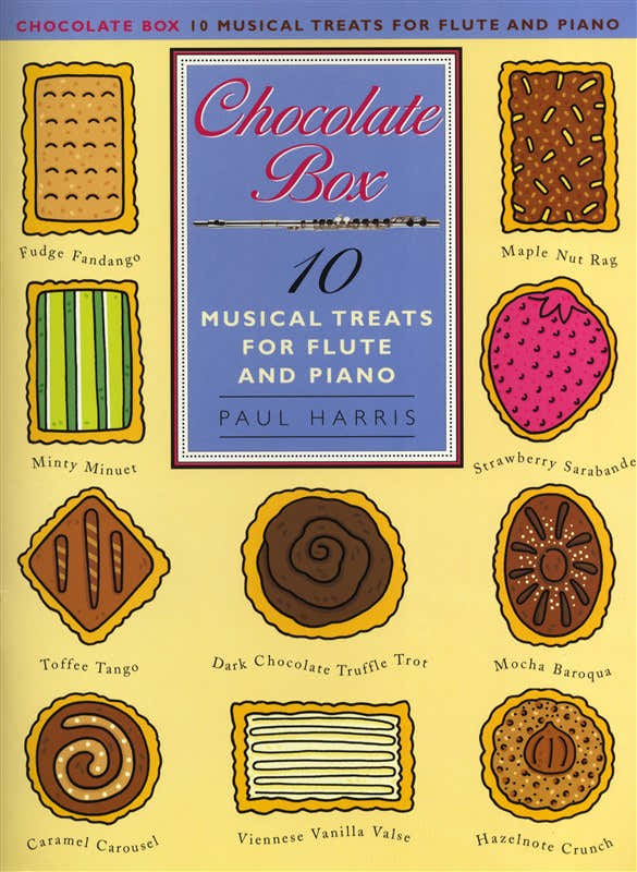 Harris Paul - Schokoladenbox - 10 musikalische Leckerbissen für Flöte & Klavier