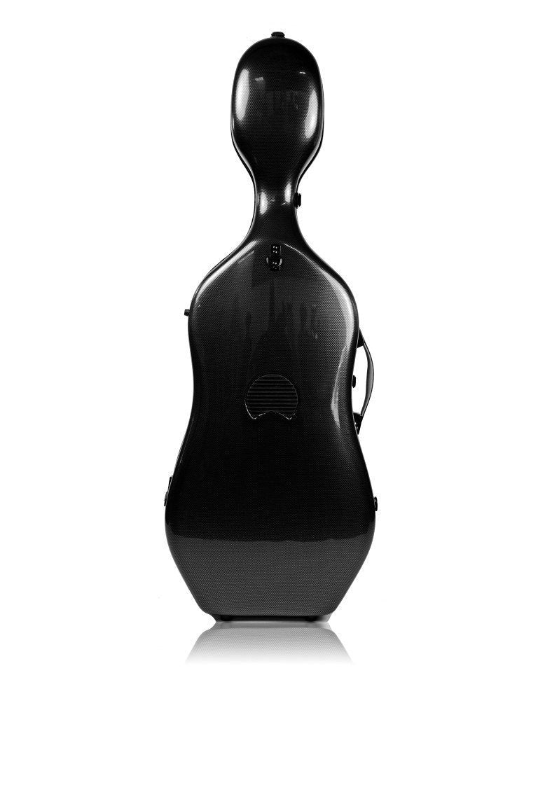 Cello-Etui 4/4 Compact Hightech - Schwarz Carbon