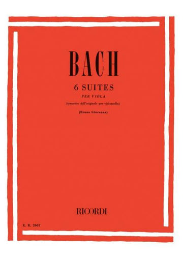 BACH J.S. - 6 SUITES BWV 1007-1012 - ALTO