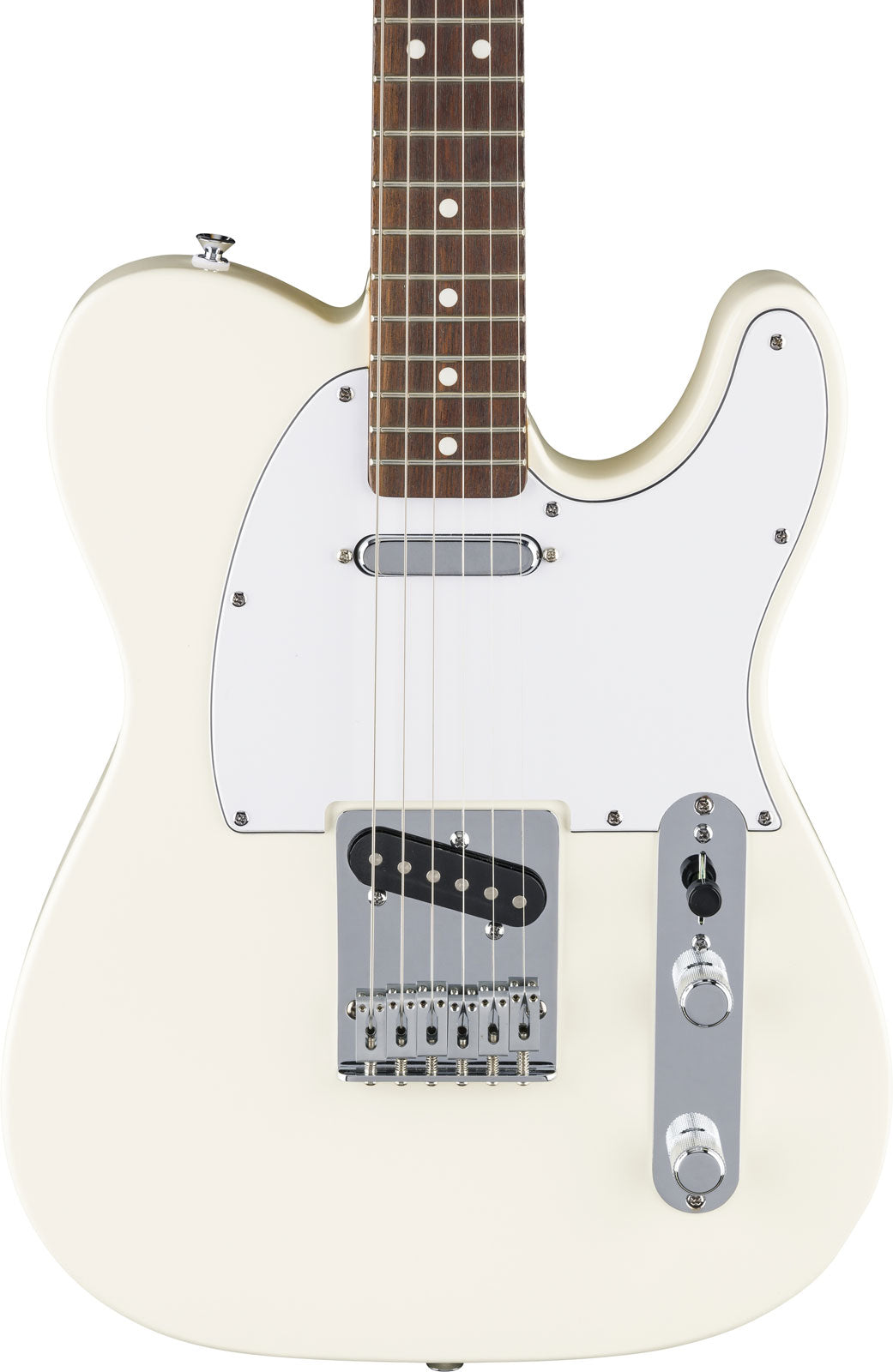 Standard Telecaster LRL Weißes Schlagbrett Olympisches Weiß
