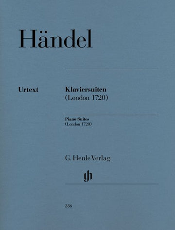 HAENDEL G.H. - PIANO SUITES (LONDON 1720)