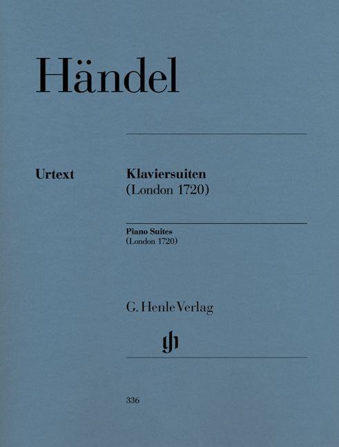 HAENDEL G.H. - PIANO SUITES (LONDON 1720)