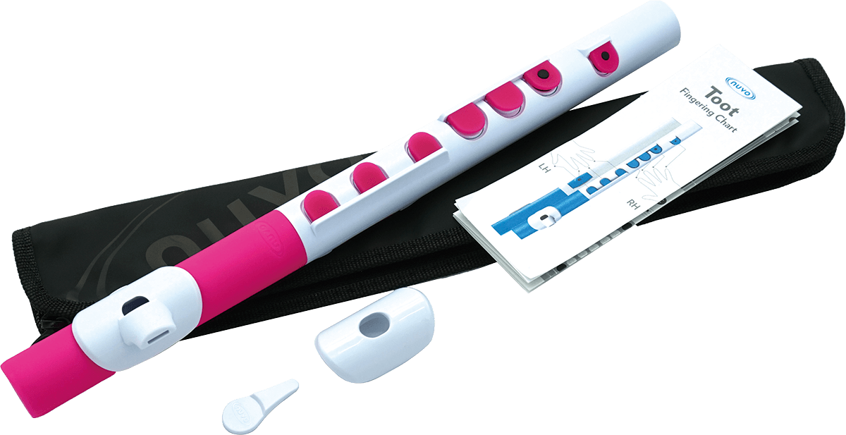 TOOT WHITE AND PINK
