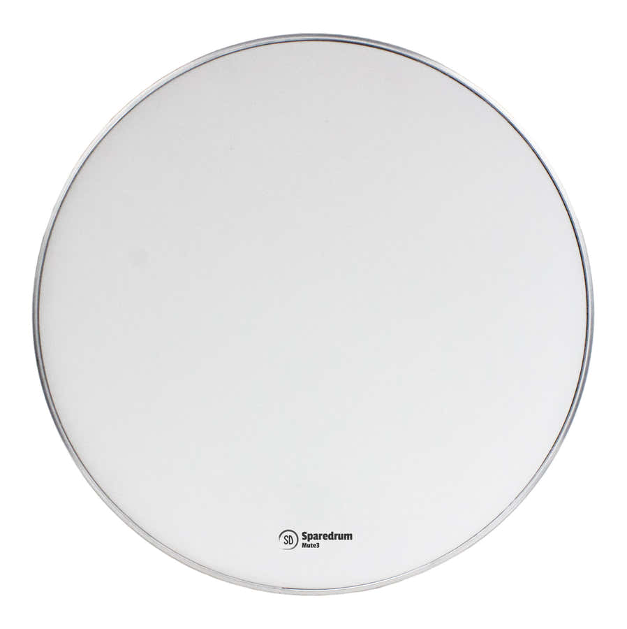 M2W13 - 13" MESH HEAD MUTE 2-PLY - SILENT - WHITE
