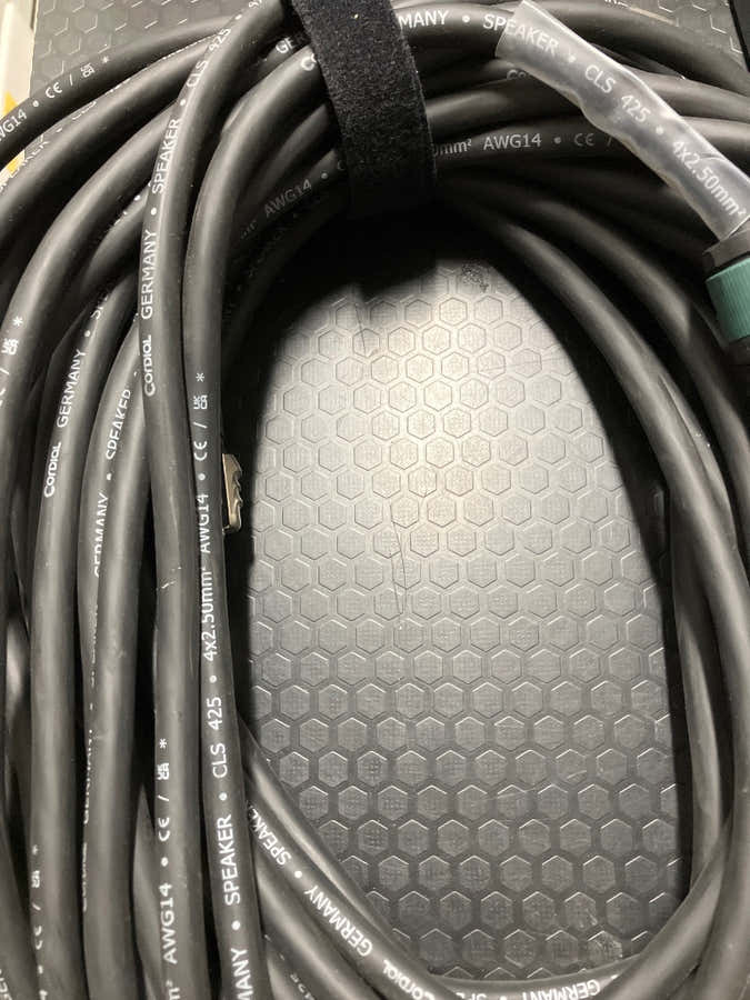 Lautsprecherkabel Speakon 4-polig 20 M - B-Ware