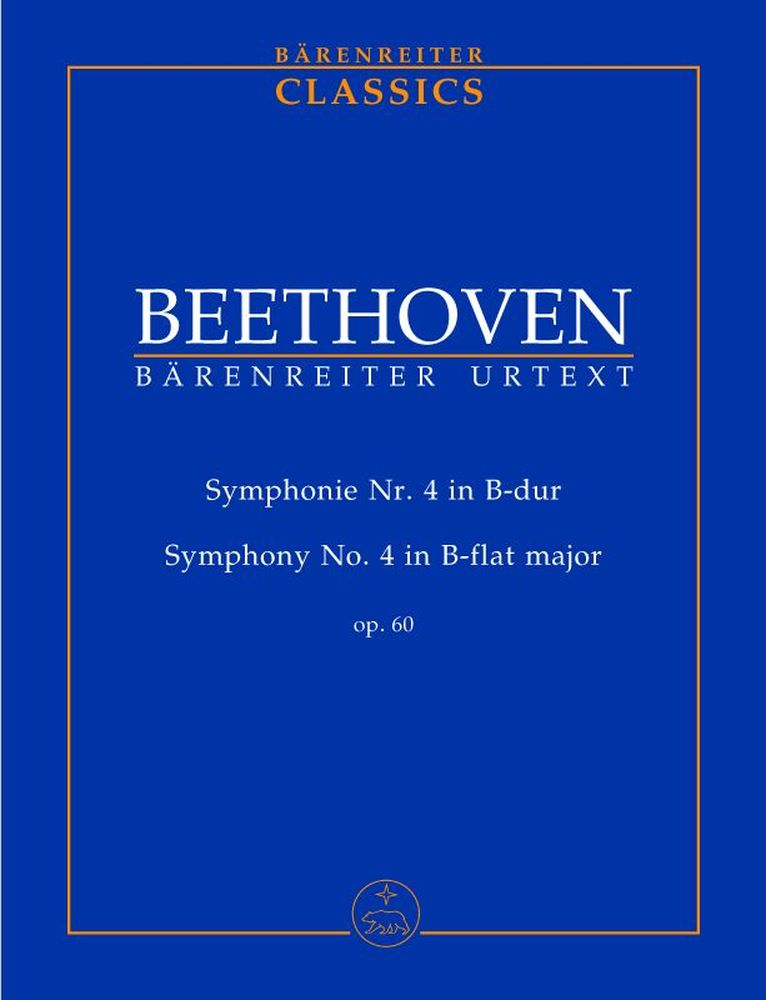 Beethoven L.von - Symphonie N°4 En Mib Majeur Op.6 - Conducteur Poche