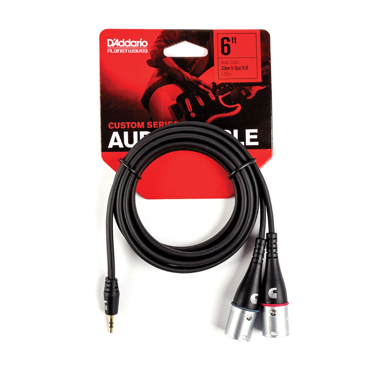 Custom Series 1/8 zu einem XLR-Audiokabel
