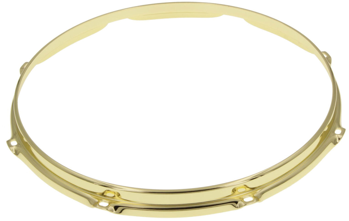 HS23-14-8BR - Spannreifen 14" 8 Spannschrauben Gold S-Style Triple Flange 2.3mm