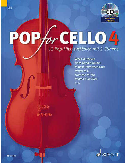 Pop For Cello Vol. 4 - 1-2 Violoncelles