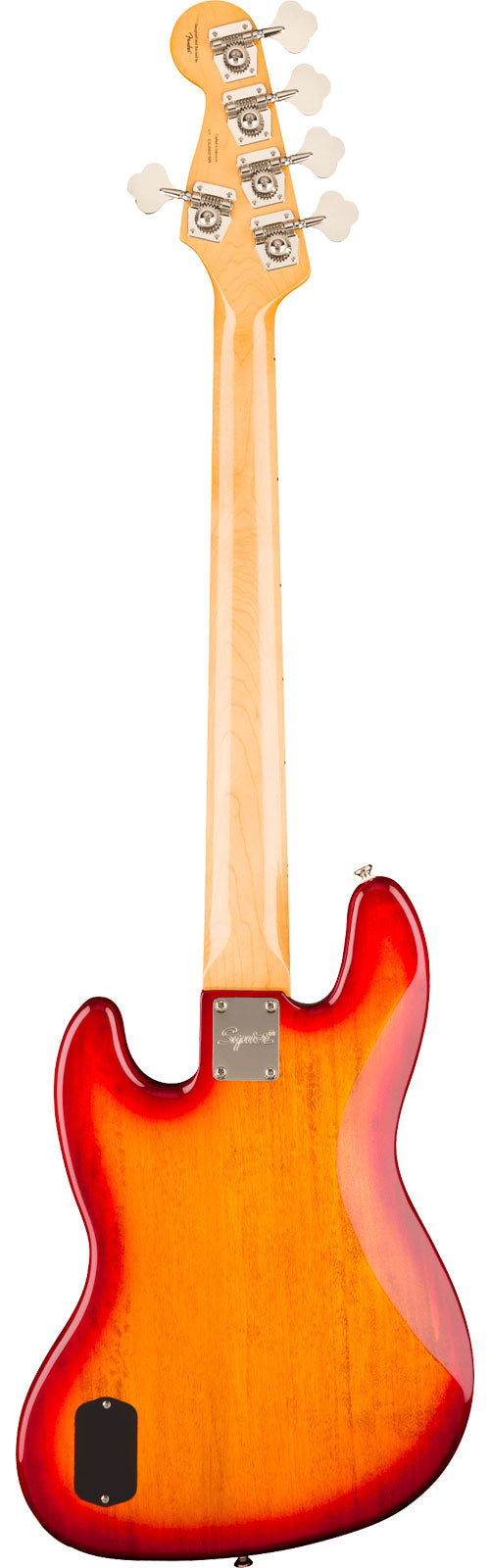 Classic Vibe Active '70s Jazz Bass V LRL White PLPG Sienna Sunburst - Überholt