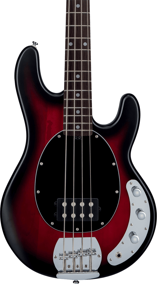 Stingray In Ruby Red Burst Satin