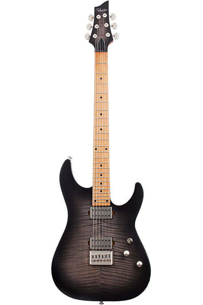 C-1 Standard Plus Transparentes Schwarz Burst