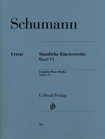 Schumann R. - Complete Piano Works Volume Vi