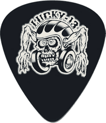 36 x 0,73mm Lucky 13 Serie III Schwarz #16 Helmetskull
