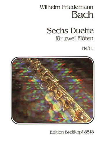 Bach W.F. - 6 Duos 2 Flutes Vol.2