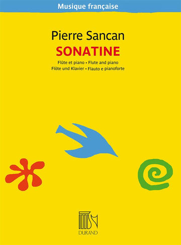 Sancan P. - Sonatine - Flute et Piano