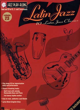 Jazz Play Along Vol.23 - Latin Jazz + Cd - C Bb & Eb Instruments
