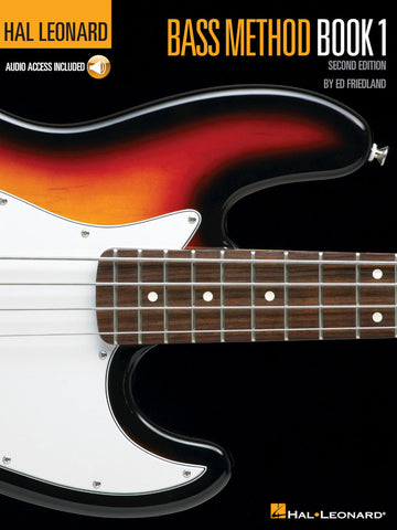 HAL LEONARD BASS METHOD BOOK 1 + AUDIO EN LIGNE - BASS GUITAR