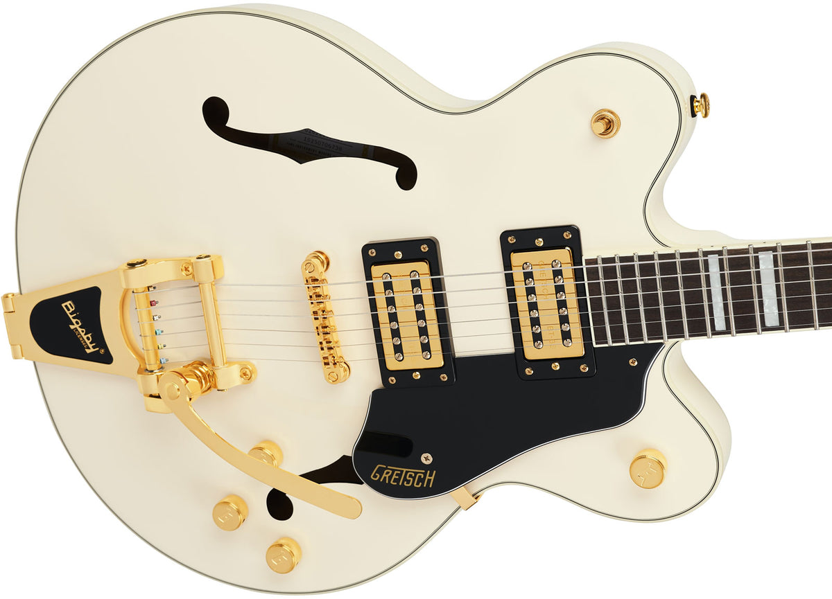 G2622TG Streamliner Center Block mit Bigsby LTD LRL Vintage White