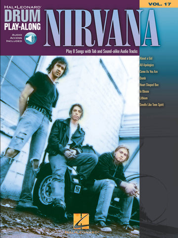 NIRVANA - DRUM PLAY ALONG VOL.17 + AUDIO TRACKS