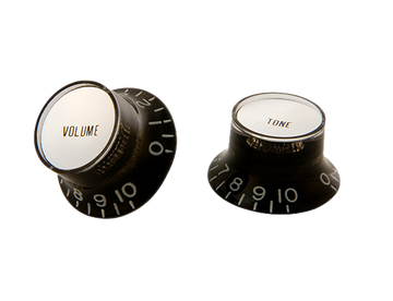 PRMK-010 SG-Knöpfe Schwarz Mit Silbernen Metalleinsätzen 4er-Pack