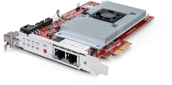 Focusrite Dante PCIeNX redundante Karte