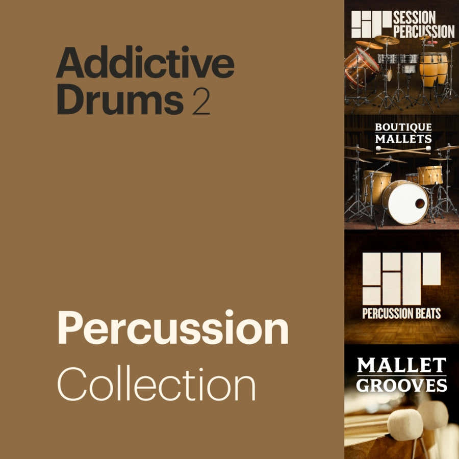 Addictive Drums 2 Percussion-Kollektion