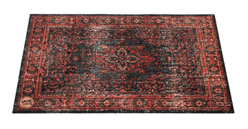 Teppich Vintage Persian 1.30 X 0.90M Rutschfest - Schwarz Rot