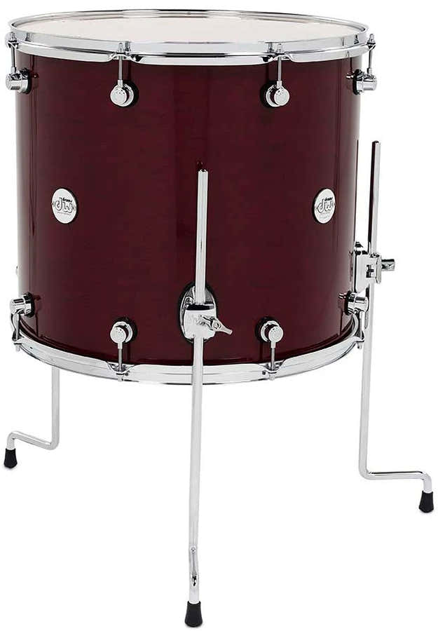 FLOOR TOM DESIGN 18X16 CHERRY STAIN