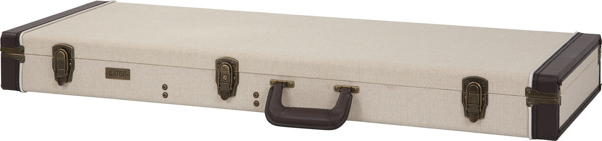 Elektrischer Beige-Holzkoffer Deluxe - GW