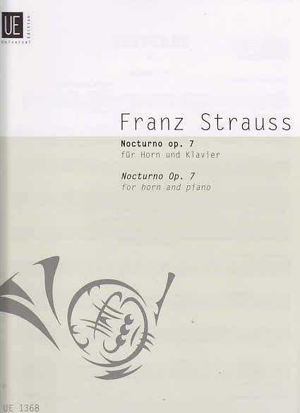 STRAUSS FRANZ - NOCTURNO OP.7 - COR PIANO