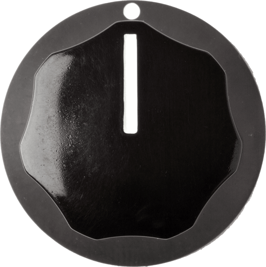 LARGE ROTARY KNOB WITH LOCKING SCREW