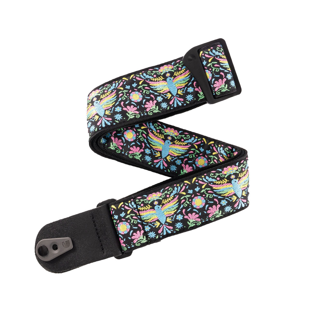 Pad Lock Gewebter Gitarrengurt Phoenix Dream