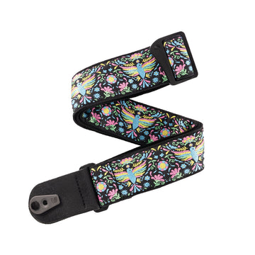 Pad Lock Gewebter Gitarrengurt Phoenix Dream