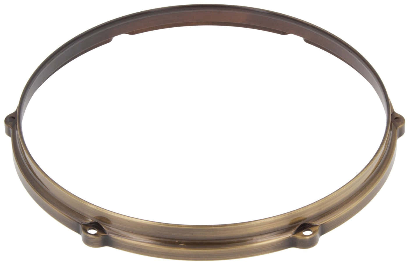 Hdc3-13-6Vbb 13" 6 Holes Black 3Mm Die Cast Drum Hoop Vintage Brushed Brass