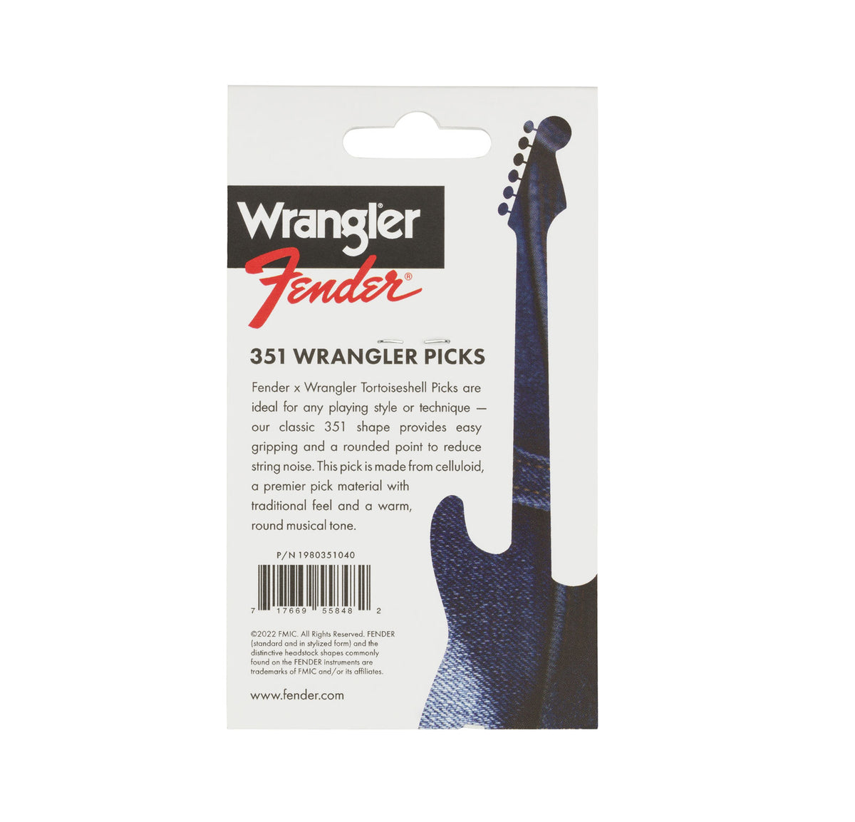Und Wrangler Picks 351-Form Schildpatt (8)