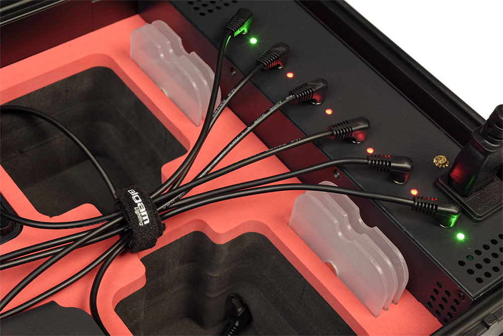 Flight case for 6 Event Par 44 Quad IP