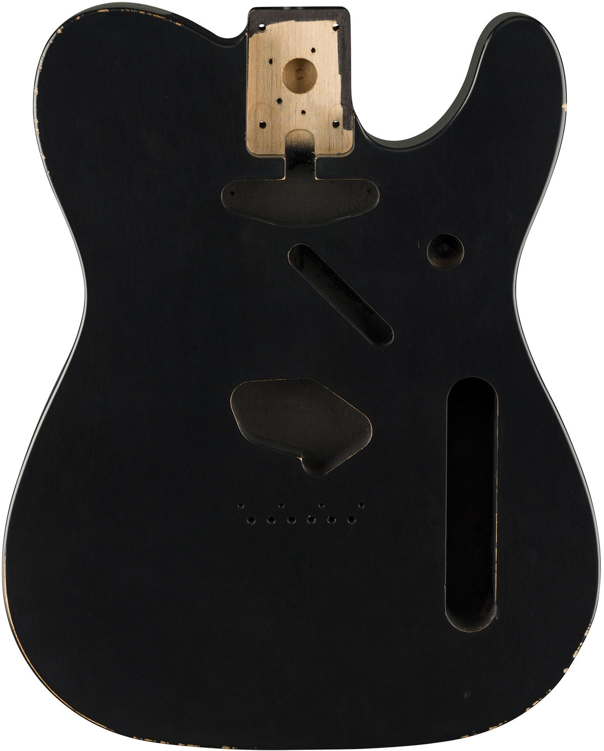 Road Worn 50'S Telecaster SS Erlenkorpus Schwarz