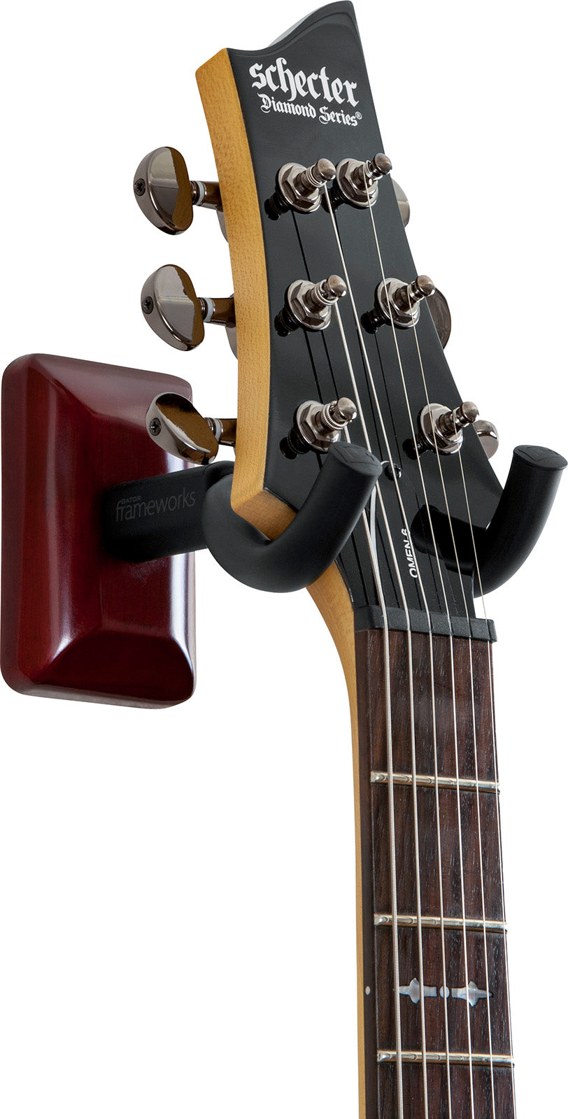 Cherry Wall Mount Guitar Hanger