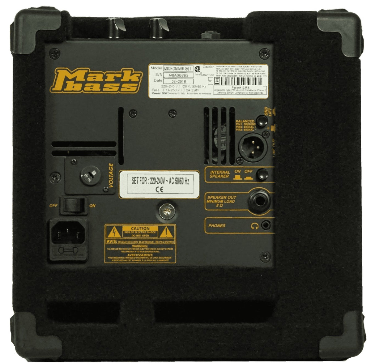 Micromark 801 1X8 60W
