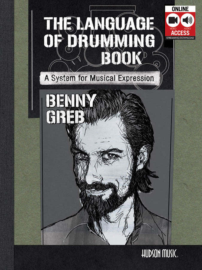 GREB BENNY THE LANGUAGE OF DRUMMING DRUMS + MP3 MP3 AUDIO TRACKS - DRUMS