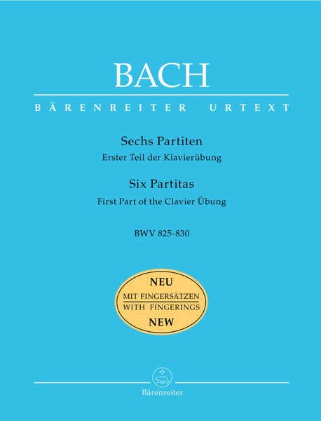 Bach J.S - Six Partitas BWV 825-830 - Piano
