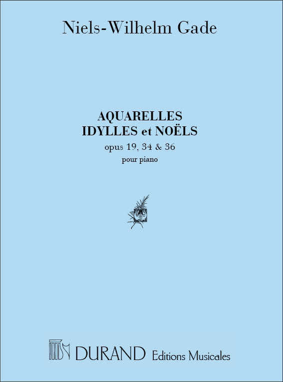 Aquarelles Idylles Noels Piano
